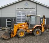 Rendegraver, JCB 2CX Med hurtigskift for og bag