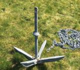 PARAPLY ANKER, foldbart med kvik kobling, 15 kg