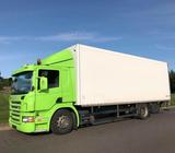 Scania P230. Fuld luft med syn